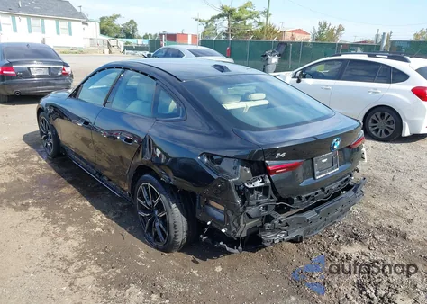 2022 BMW I4 Edrive40 z USA, uszkodzony, nr VIN WBY73AW07NFN02994